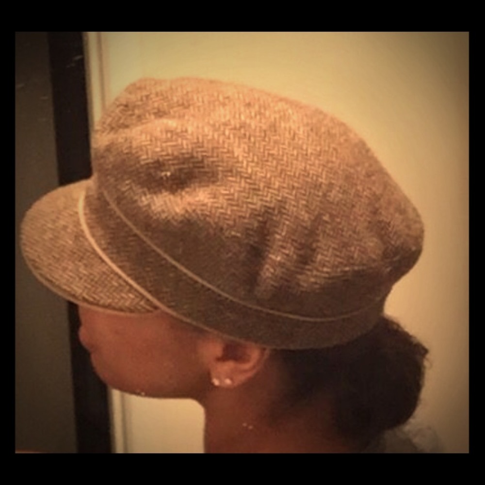 TracyWatts Wool Page Boy style hat